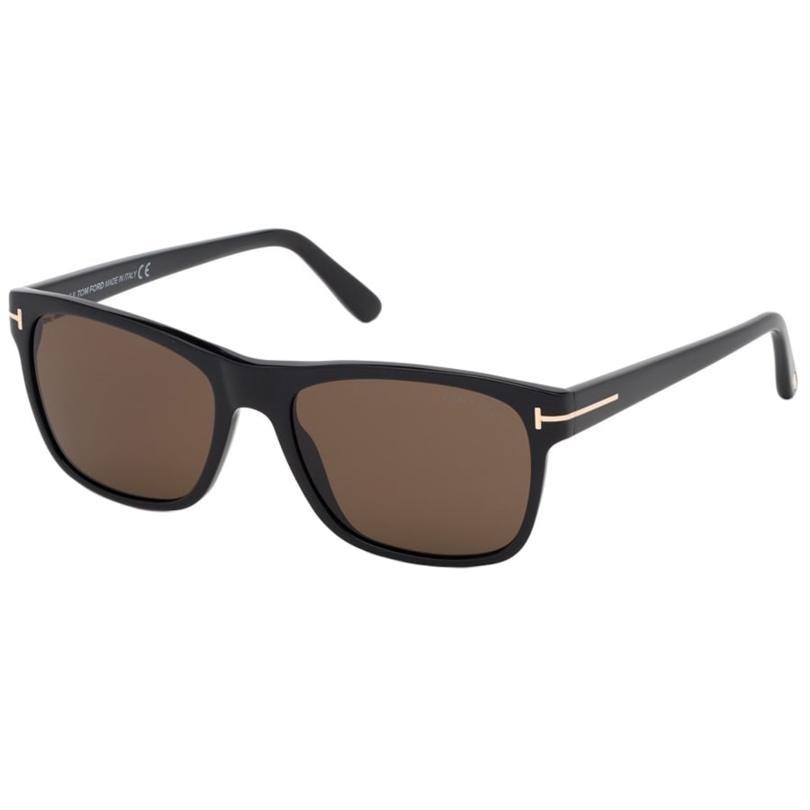Tom ford sunglasses black and gold outlet